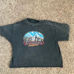 brandy melville los angeles graphic tee